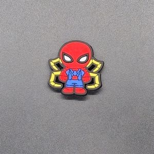 (5/$15) Spiderman Croc Charm